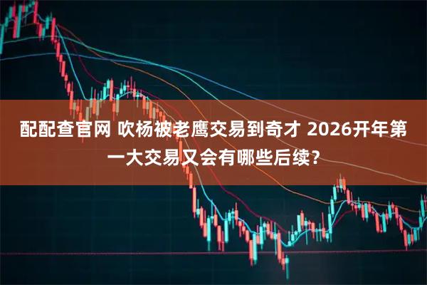 配配查官网 吹杨被老鹰交易到奇才 2026开年第一大交易又会有哪些后续？