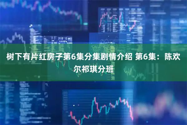 树下有片红房子第6集分集剧情介绍 第6集：陈欢尔祁琪分班