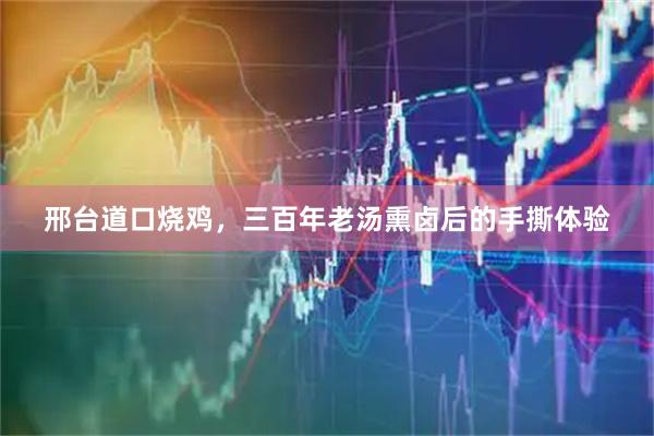 邢台道口烧鸡,三百年老汤熏卤后的手撕体验