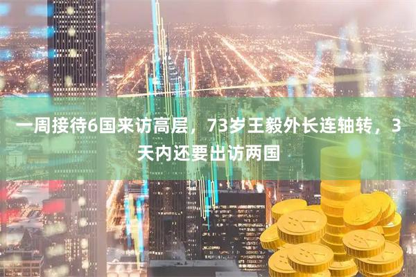 一周接待6国来访高层，73岁王毅外长连轴转，3天内还要出访两国