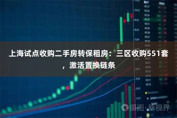 上海试点收购二手房转保租房：三区收购551套，激活置换链条